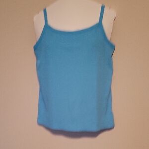 No Boundaries Blue Fitted Camisole Top